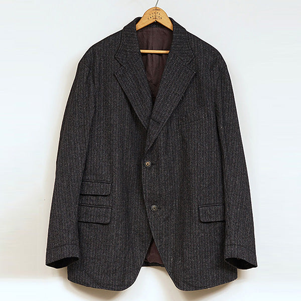 PRE-ORDER / OX'ED SILVER / BLACKSMITH JACKET STRIPE / CHARCOAL GRAY