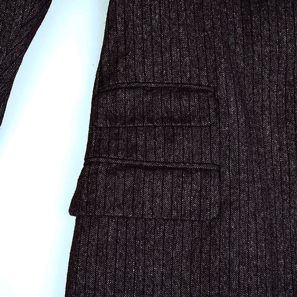 PRE-ORDER / OX'ED SILVER / BLACKSMITH JACKET STRIPE / CHARCOAL GRAY