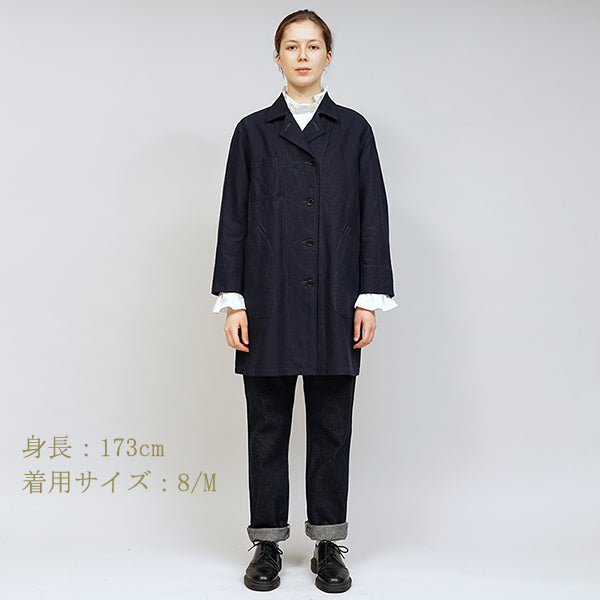 FRENCH WORK COAT / HIGH DENSITY LINEN