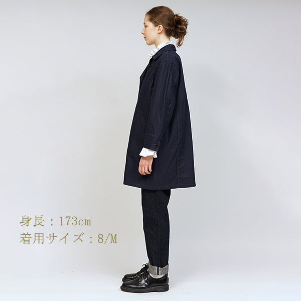 FRENCH WORK COAT / HIGH DENSITY LINEN