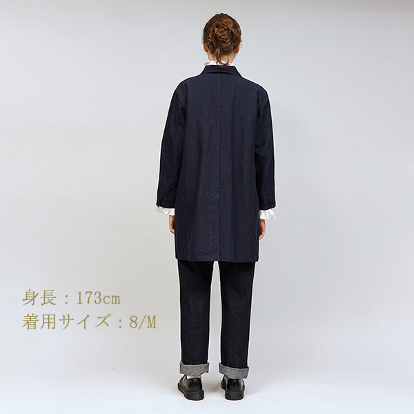 FRENCH WORK COAT / HIGH DENSITY LINEN