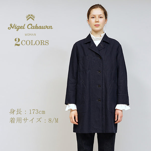 FRENCH WORK COAT / HIGH DENSITY LINEN