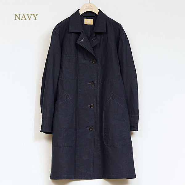 FRENCH WORK COAT / HIGH DENSITY LINEN