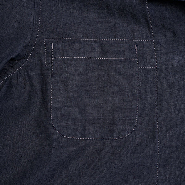 FRENCH WORK COAT / HIGH DENSITY LINEN