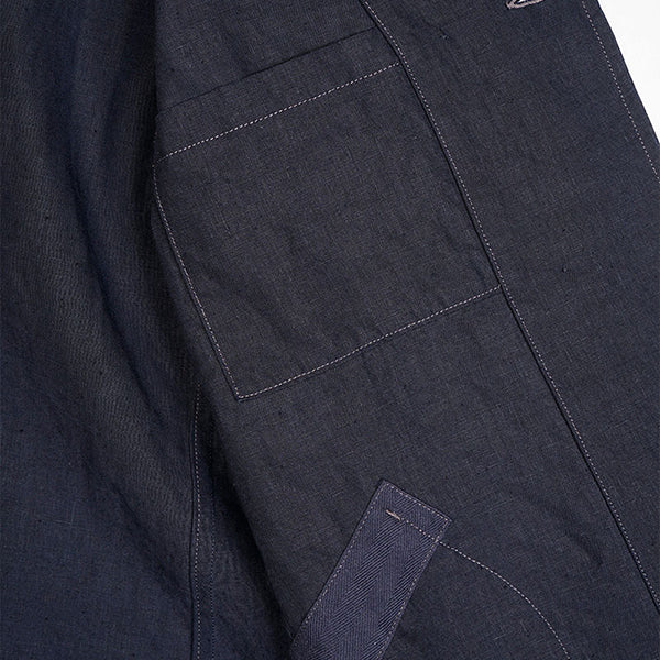 FRENCH WORK COAT / HIGH DENSITY LINEN