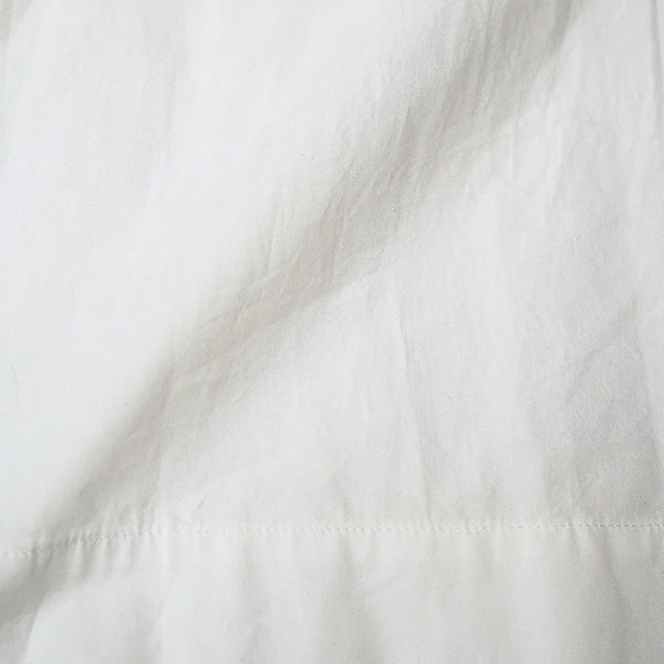 GATHER COLLAR BLOUSE / WHITE