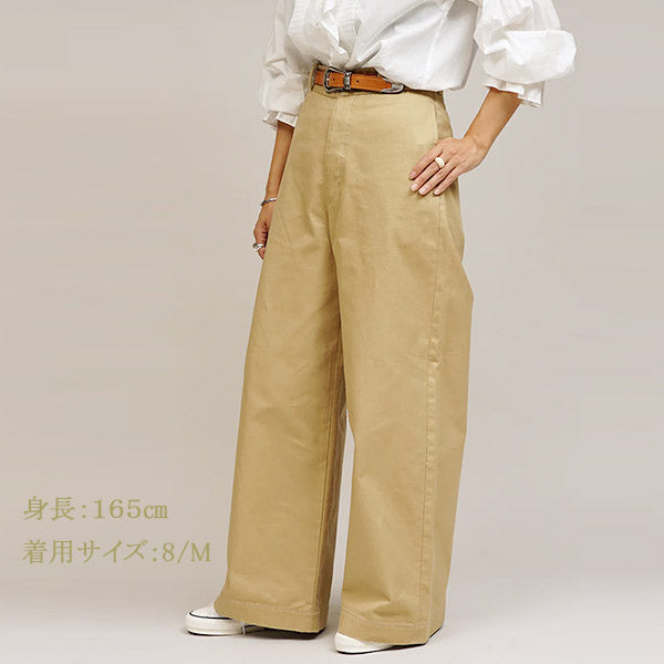 WIDE CHINO PANT