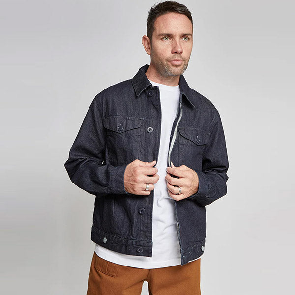 SHORT JACKET DENIM / INDIGO