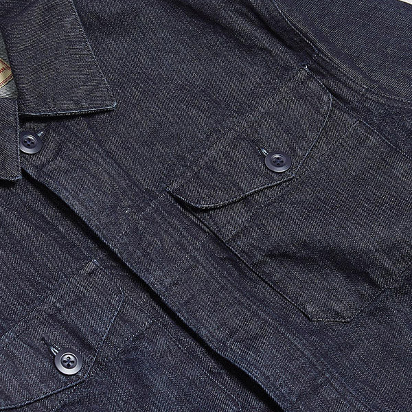 SHORT JACKET DENIM / INDIGO