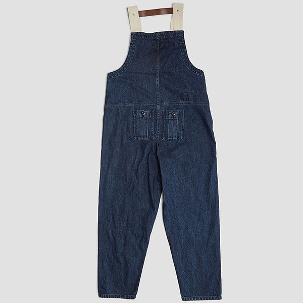 RAILWAY DUNGAREE DENIM ENZYME / BLUE