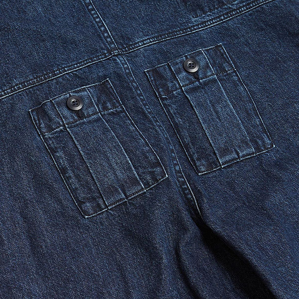 RAILWAY DUNGAREE DENIM ENZYME / BLUE