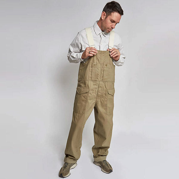 RAILWAY DUNGAREE HEAVY COTTON / (SIZE: 46/M - 56/XXXXL)