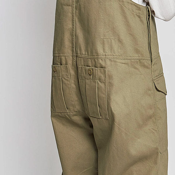 RAILWAY DUNGAREE HEAVY COTTON / (SIZE: 46/M - 56/XXXXL)