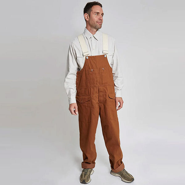 RAILWAY DUNGAREE HEAVY COTTON / (SIZE: 46/M - 56/XXXXL)