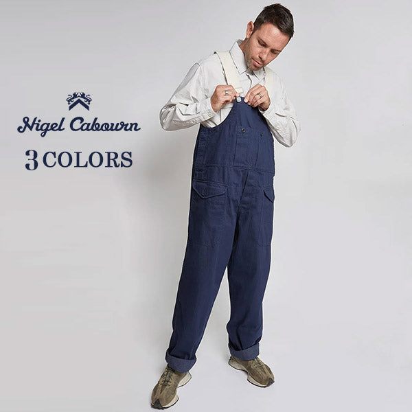 RAILWAY DUNGAREE HEAVY COTTON / (SIZE: 46/M - 56/XXXXL)