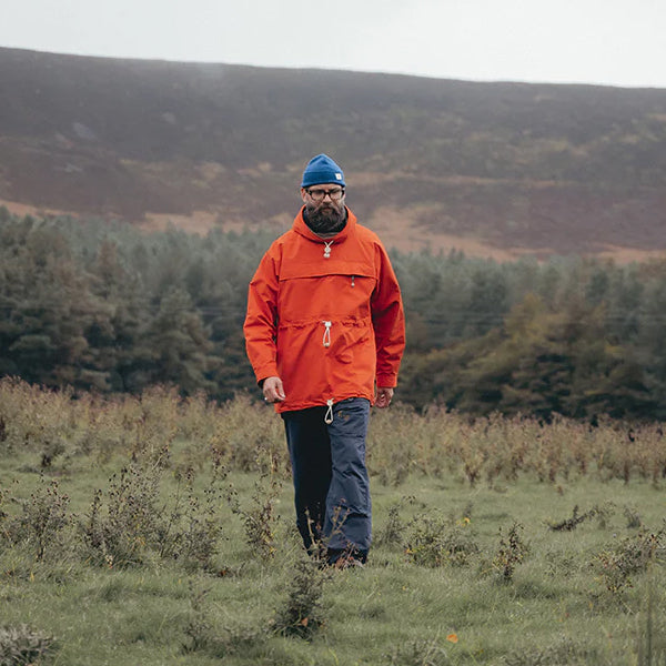 LE5 MORSHEAD SMOCK VENTILE / DARK ORANGE