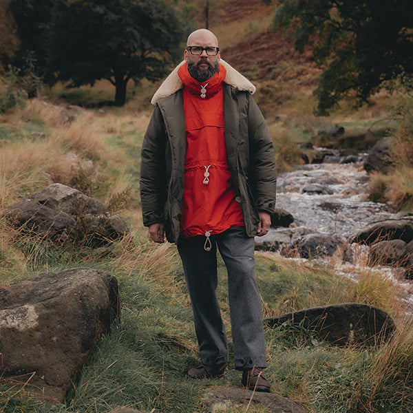 LE5 MORSHEAD SMOCK VENTILE / DARK ORANGE