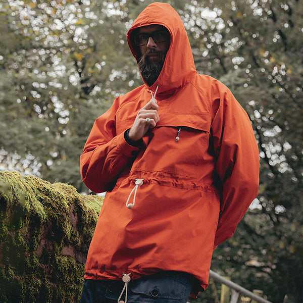 LE5 MORSHEAD SMOCK VENTILE / DARK ORANGE