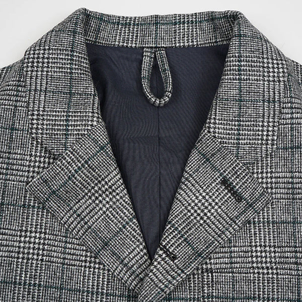 LE5 SANDY IRVINE JACKET / FOX BROTHERS / CHECK