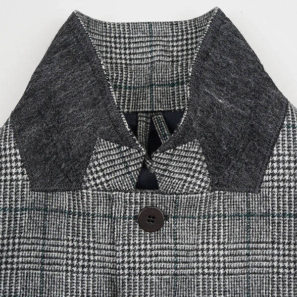 LE5 SANDY IRVINE JACKET / FOX BROTHERS / CHECK