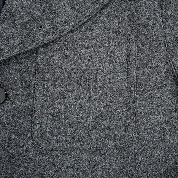 LE5 SANDY IRVINE JACKET / FOX BROTHERS / GRAY