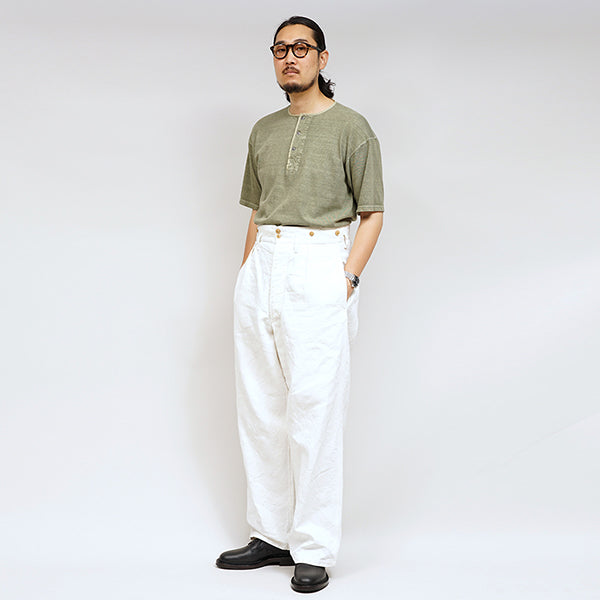 FRENCH WORK PANT HEMP CANVAS