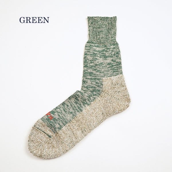 LINEN COTTON PILE SOCKS / 2025SS MODEL