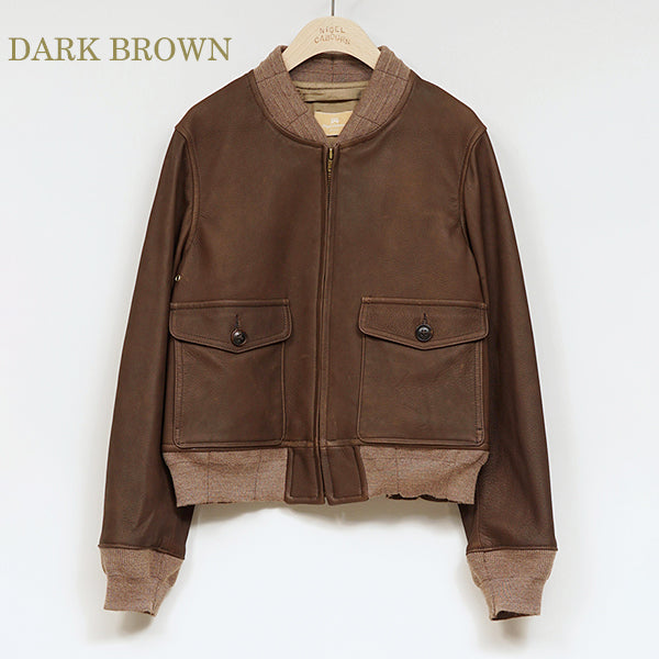 AVIATION JACKET / DEER SKIN — SPEEDWAY AVIATION JACKET / DEER SKIN — SPEEDWAY