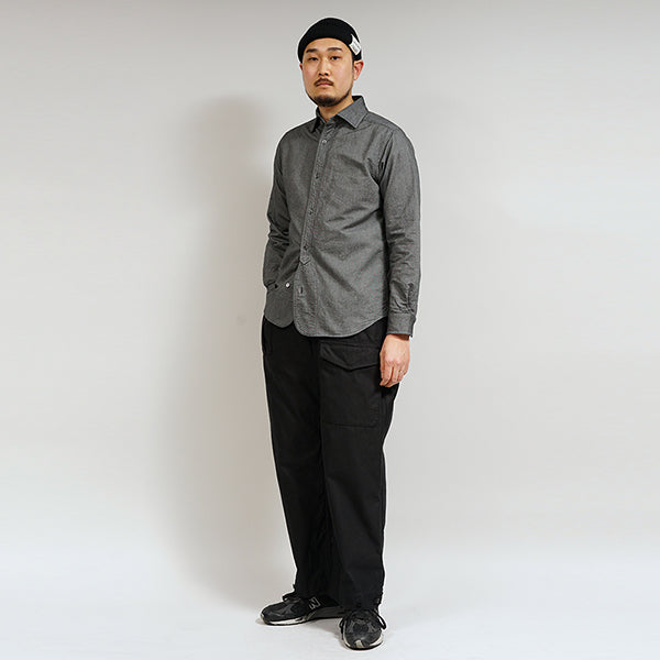 BRITISH OFFICERS SHIRT / BLACK