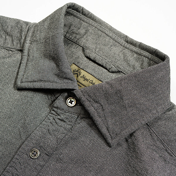 BRITISH OFFICERS SHIRT / BLACK