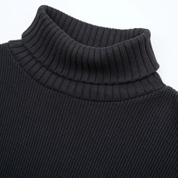 TURTLENECK SHIRT WAFFLE