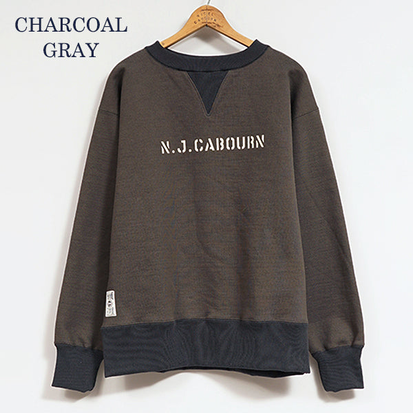 1950s CREW NECK SWEATSHIRT / 20.5oz LETTERED