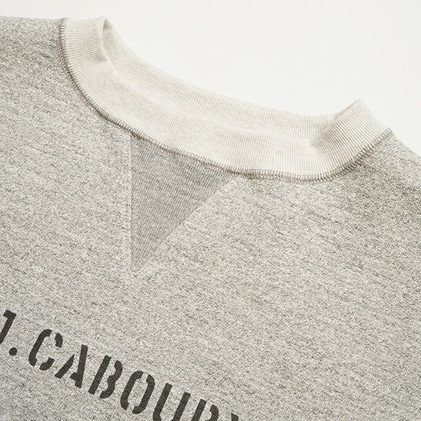 1950s CREW NECK SWEATSHIRT / 20.5oz LETTERED