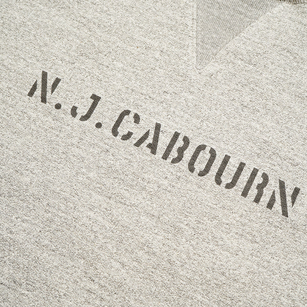 1950s CREW NECK SWEATSHIRT / 20.5oz LETTERED