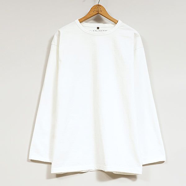 7.8oz 1940s USMC LONG SLEEVE SHIRT / OFF WHITE