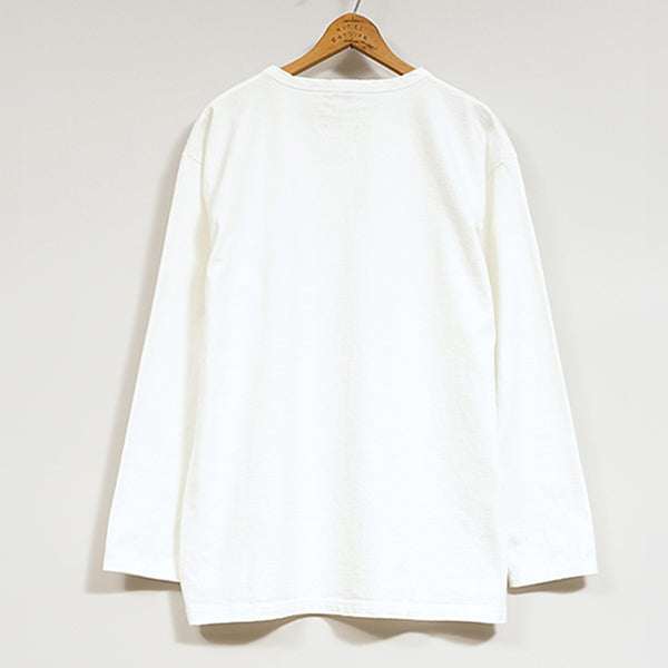 7.8oz 1940s USMC LONG SLEEVE SHIRT / OFF WHITE