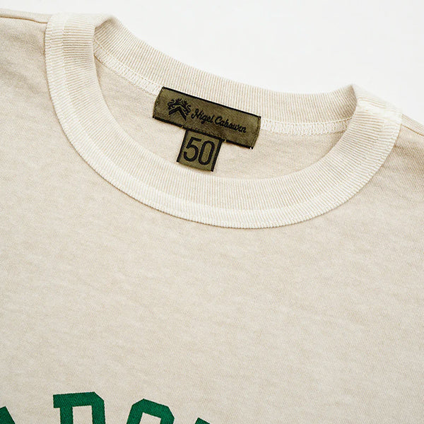 6oz PRINT T-SHIRT N.CABOURN