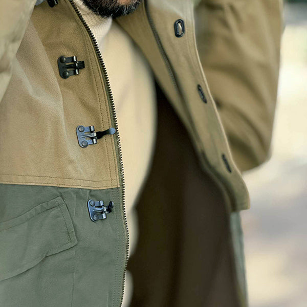 DECK JACKET HALFTEX / KHAKI