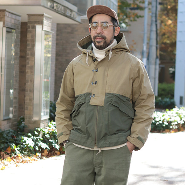 DECK JACKET HALFTEX / KHAKI