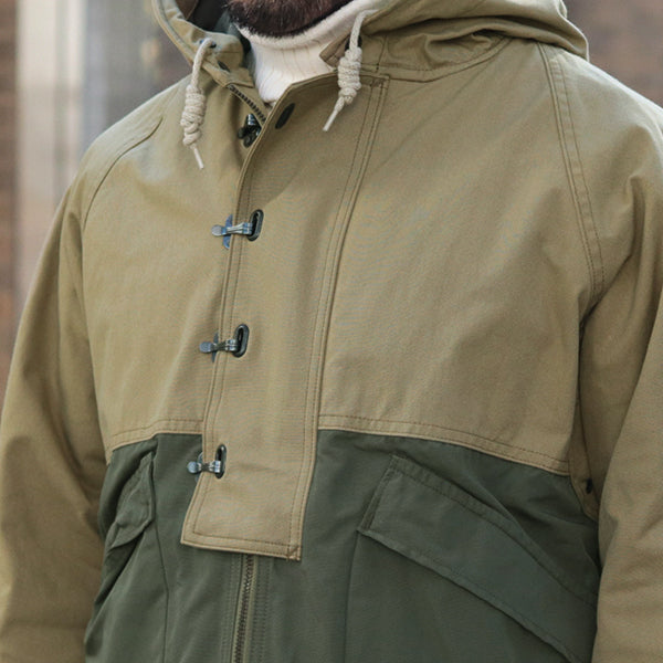 DECK JACKET HALFTEX / KHAKI