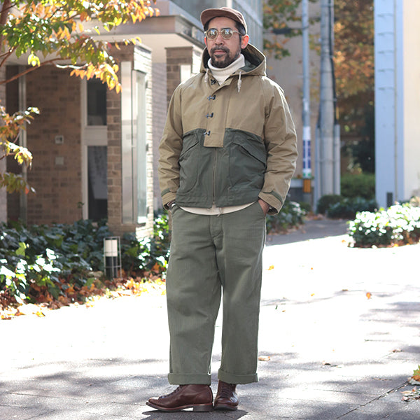 DECK JACKET HALFTEX / KHAKI