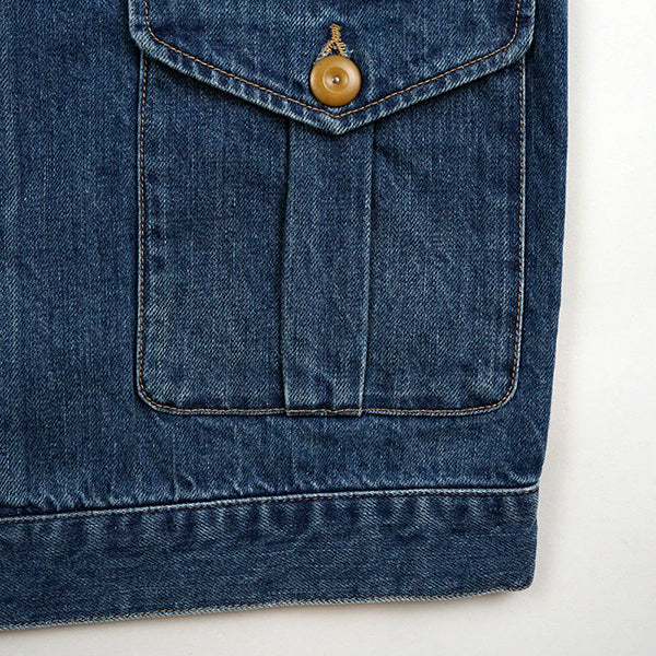 1940s DENIM JACKET 12.5oz DENIM / VINTAGE WASH / INDIGO