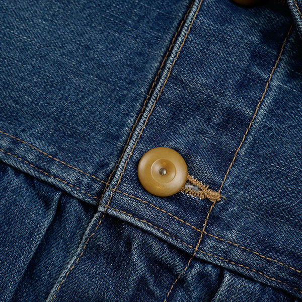 1940s DENIM JACKET 12.5oz DENIM / VINTAGE WASH / INDIGO