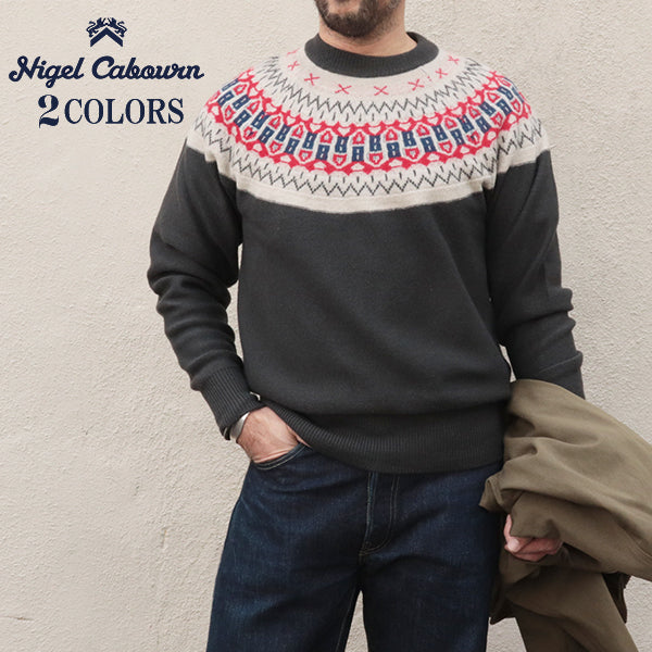 NORDIC SWEATER / SNOW PATTERN