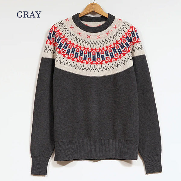 NORDIC SWEATER / SNOW PATTERN