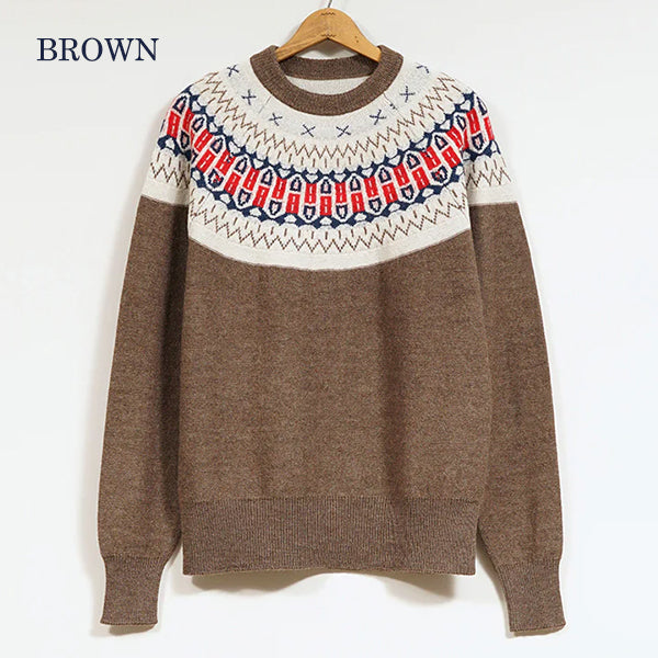 NORDIC SWEATER / SNOW PATTERN
