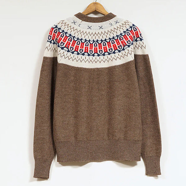 NORDIC SWEATER / SNOW PATTERN