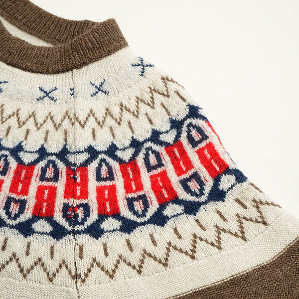 NORDIC SWEATER / SNOW PATTERN