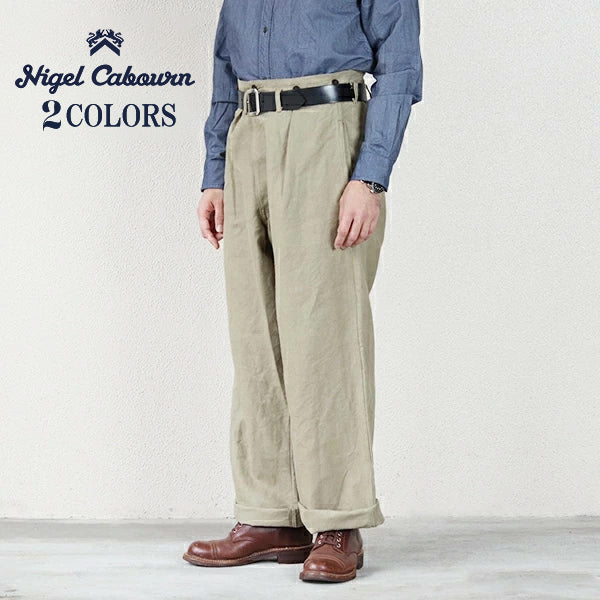 FRENCH WORK PANT HEMP CANVAS — SPEEDWAY