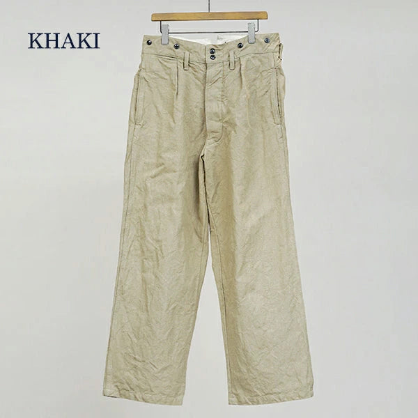 FRENCH WORK PANT HEMP CANVAS — SPEEDWAY